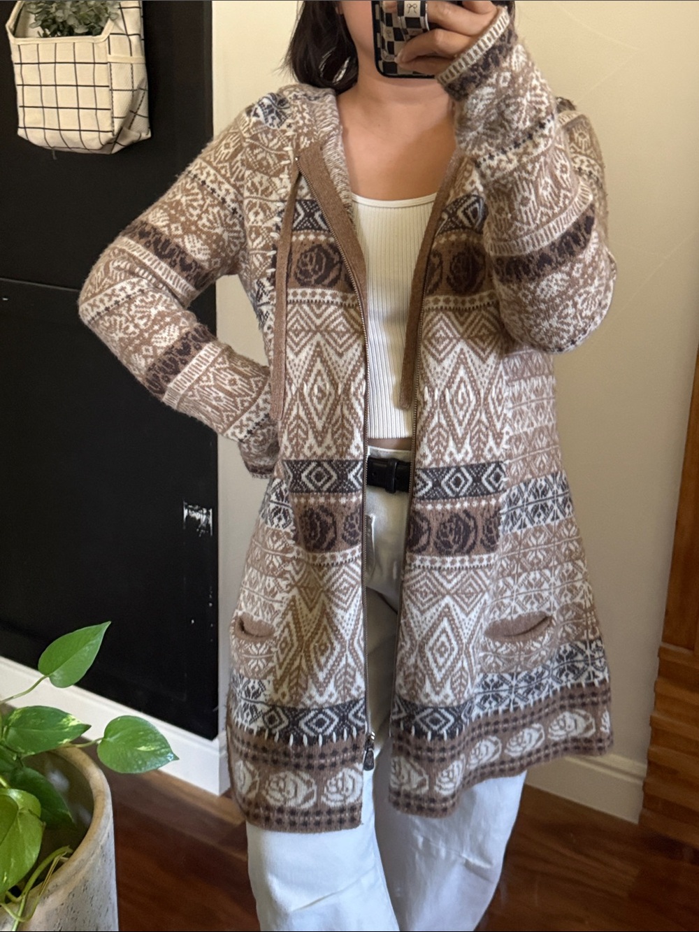Odd Molly lambswool full Zip Blend Elizabeth Hoodie Sweater. 4